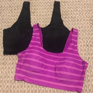 Padded Wireless tank bra bundle